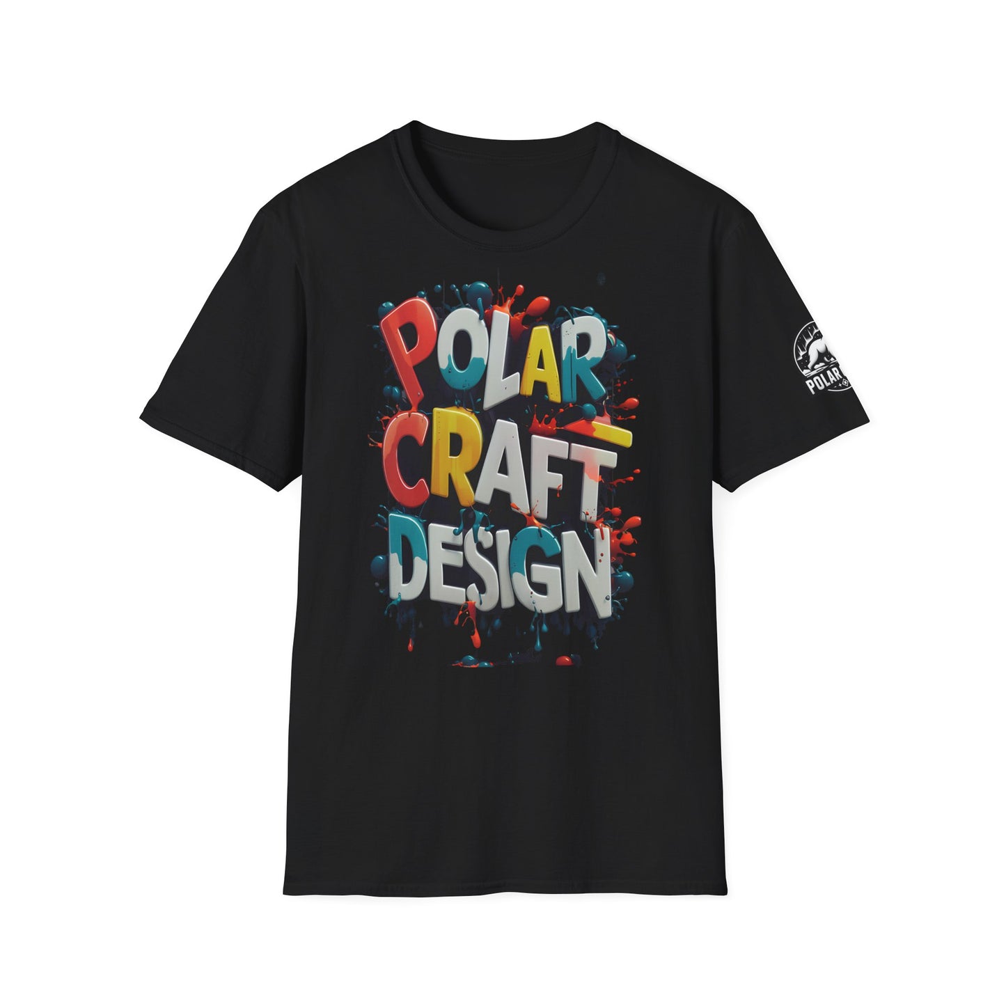 Polar Craft Design Paint - Front & Side Prints - Softstyle T-Shirt