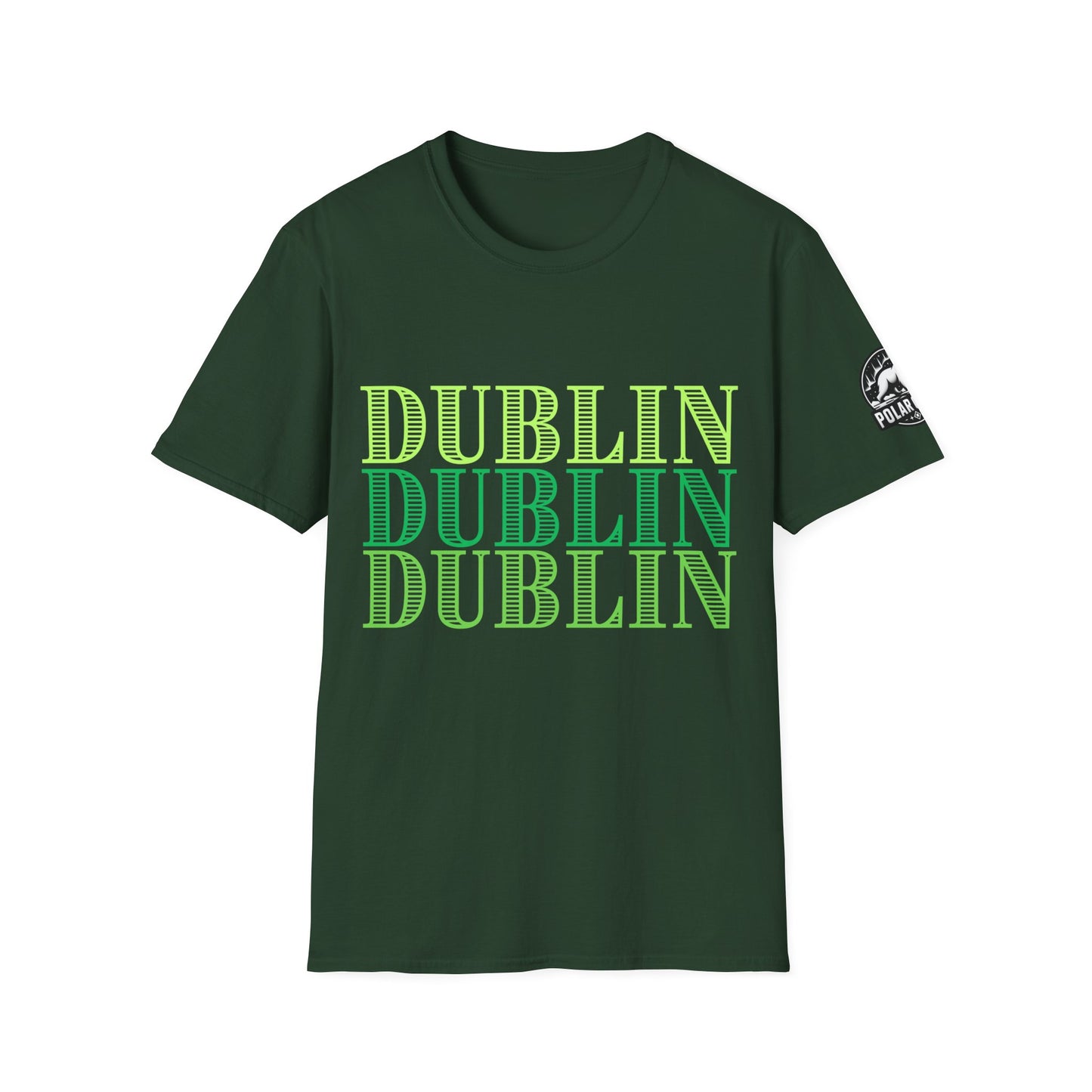 Dublin - Front & Side Prints - Softstyle T-Shirt