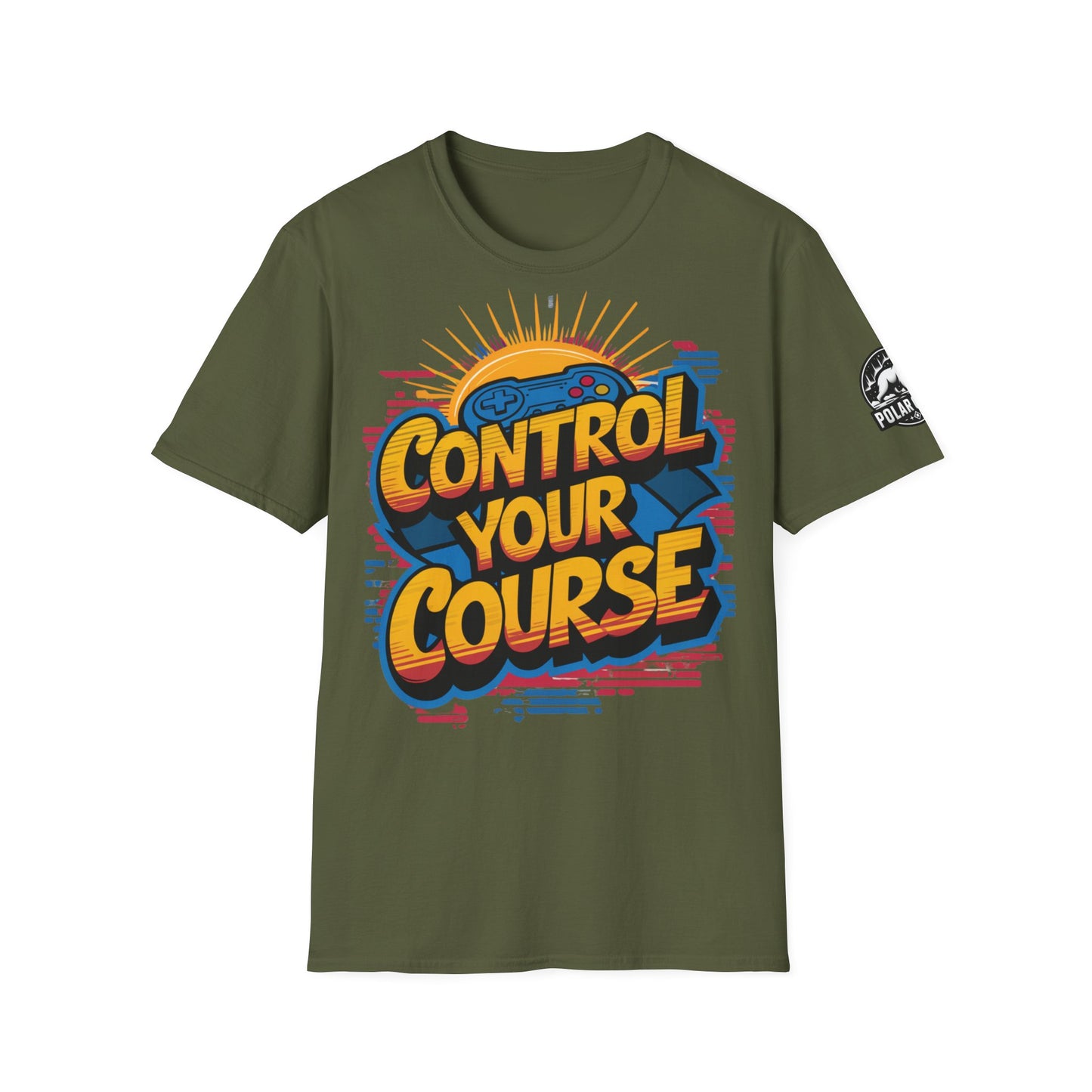 Control Your Cours - Front & Side Prints - Softstyle T-Shirt