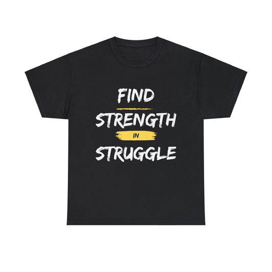 Find Strength In Struggle - Black