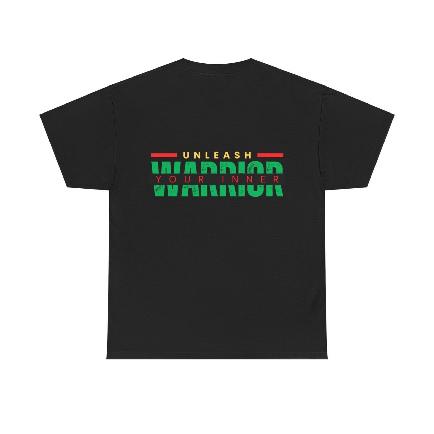 Unleash Your Inner Warrior - Double Sided - Black