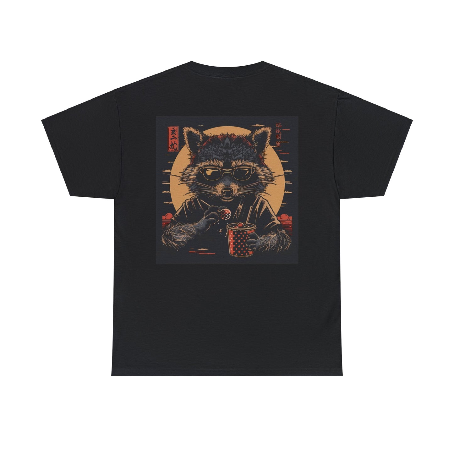 Racoon - Double Sided - Black