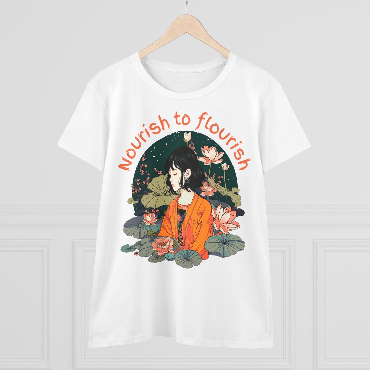 Nourish to Flourish  - Colours - One Sided Print - Women's