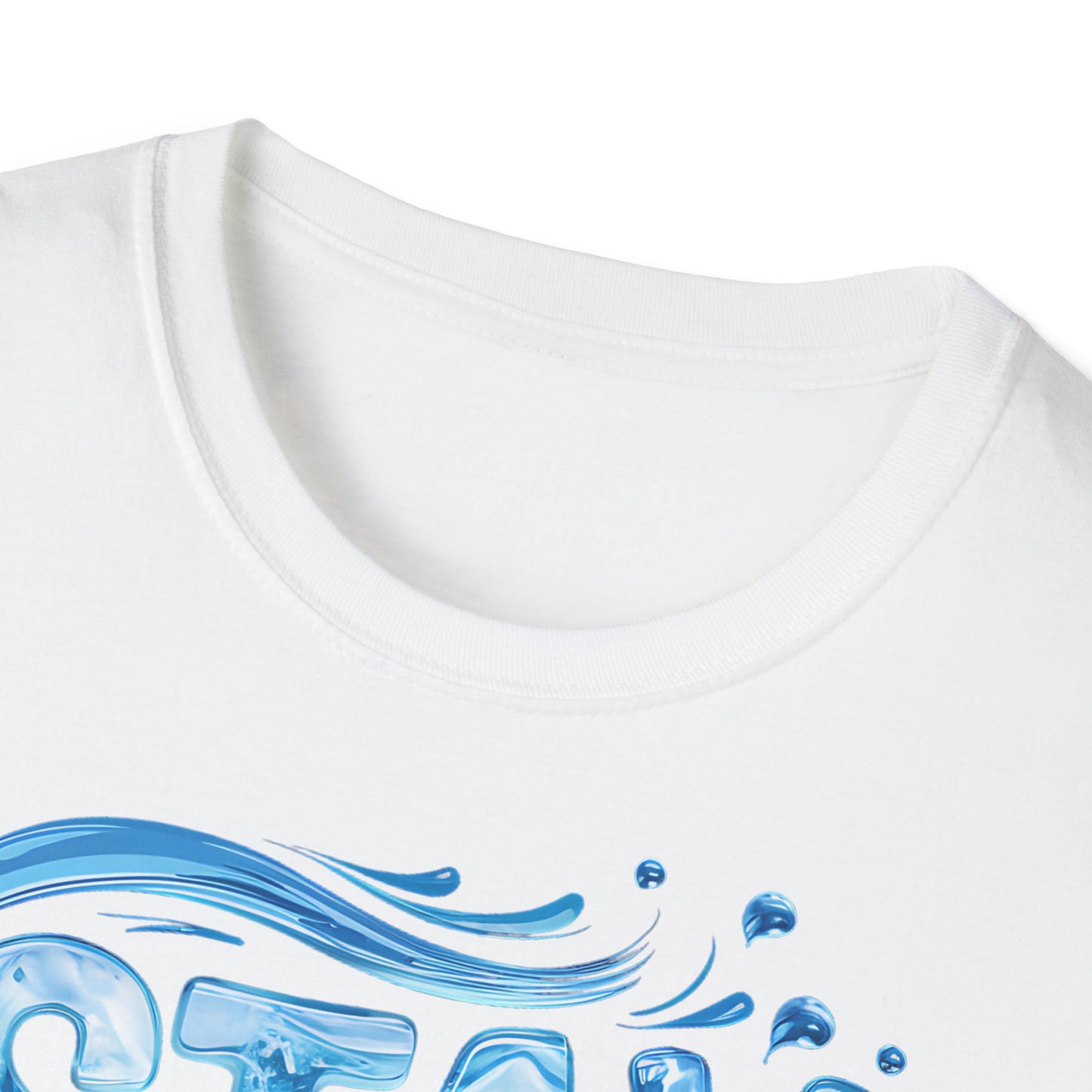 Stay H2O - Front & Side Prints - Softstyle T-Shirt