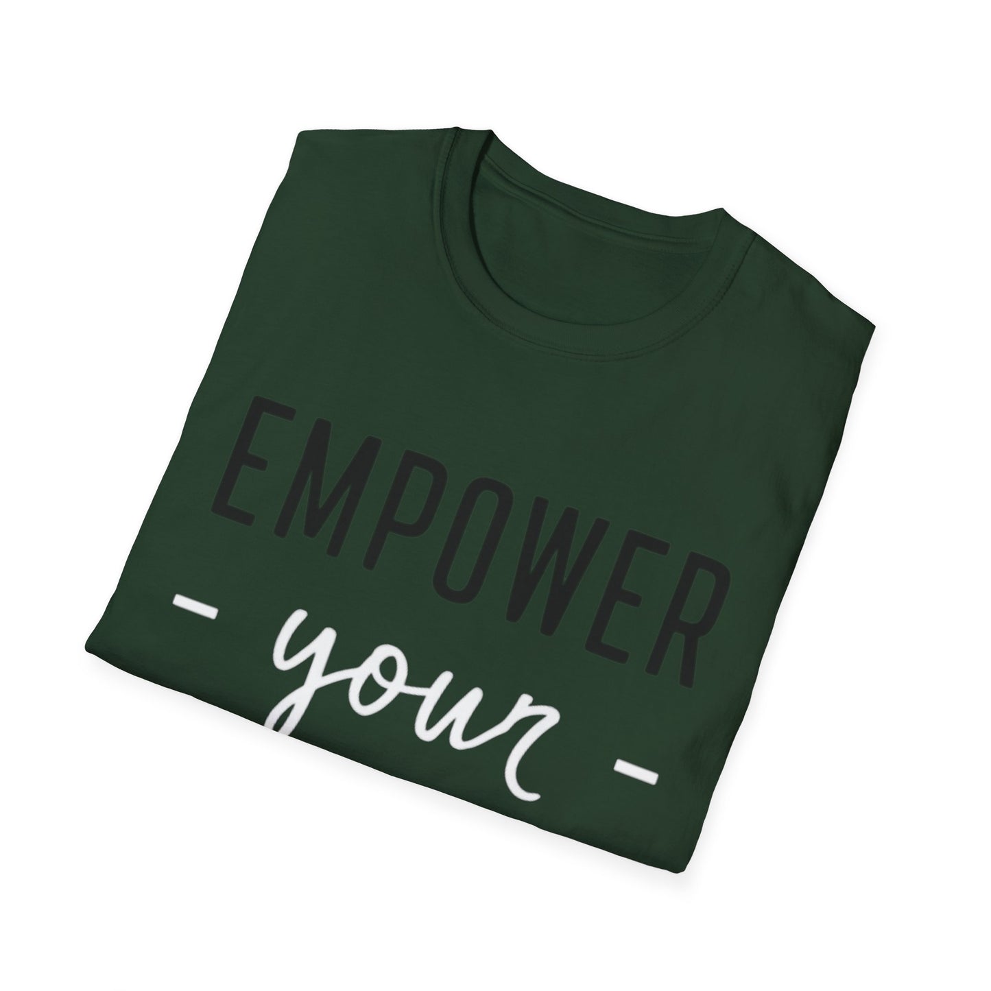 Empower Your Essence  - One Sided Print - Softstyle T-Shirt