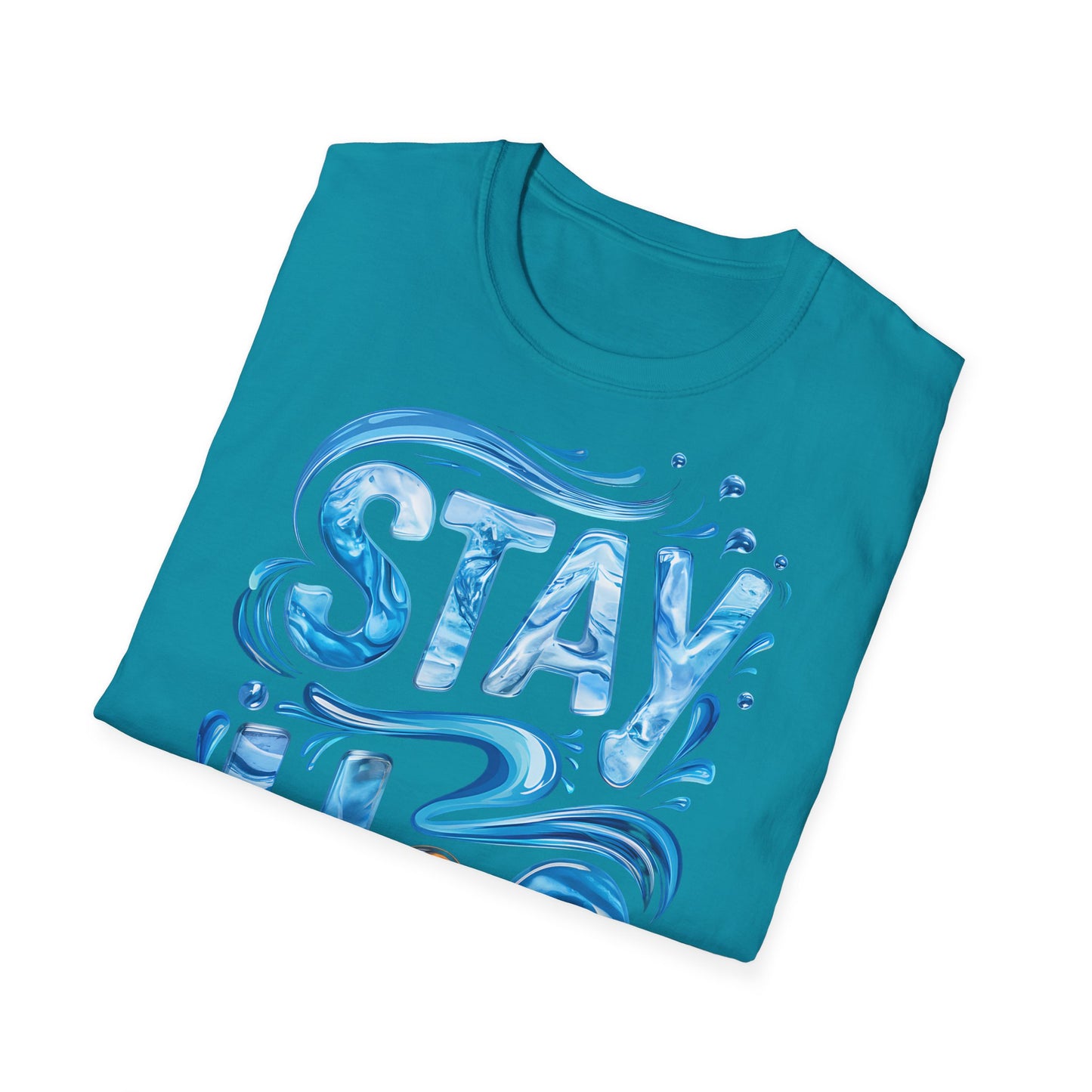 Stay H20  - One Sided Print - Softstyle T-Shirt