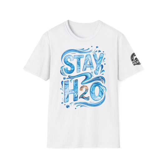 Stay H2O - Front & Side Prints - Softstyle T-Shirt