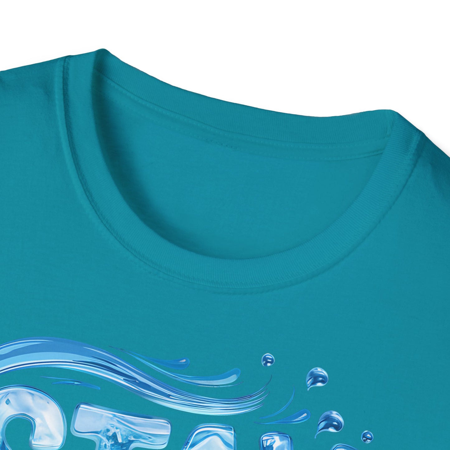 Stay H2O - Front & Side Prints - Softstyle T-Shirt