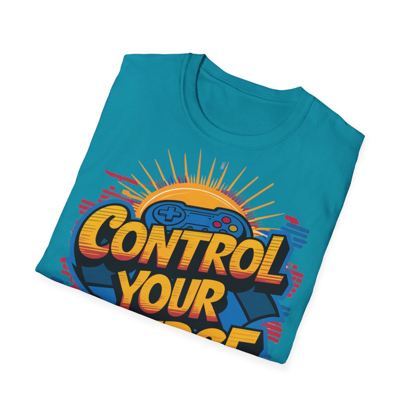 Control Your Cours - Front & Side Prints - Softstyle T-Shirt