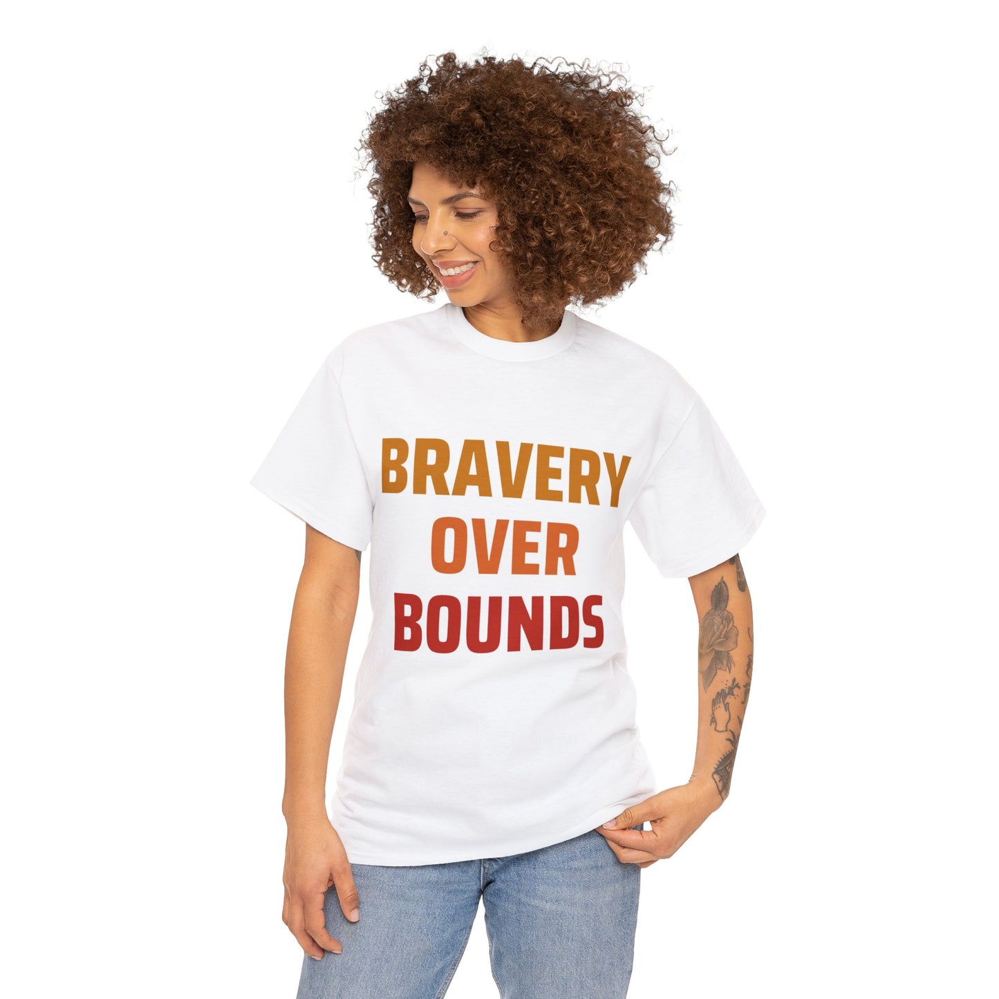 Bravery Over Bounds - White