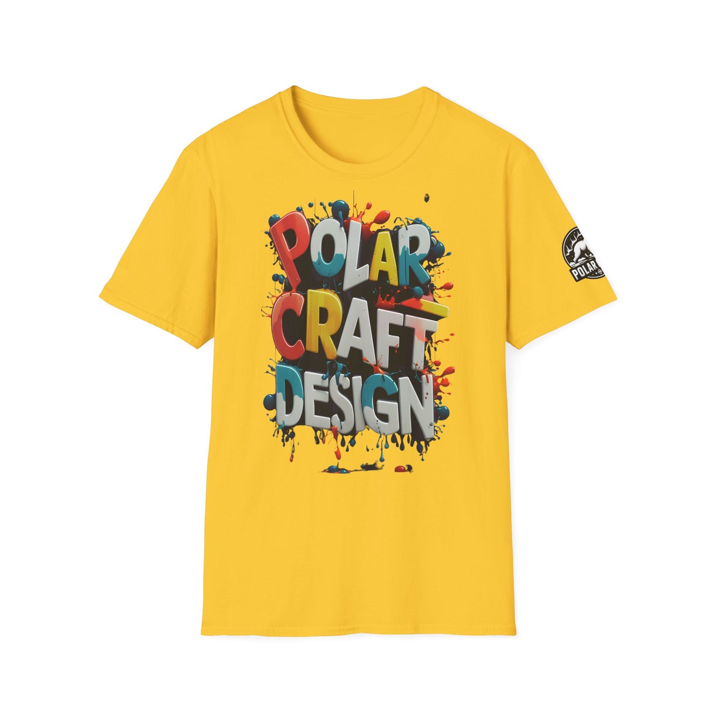 Polar Craft Design Paint - Front & Side Prints - Softstyle T-Shirt