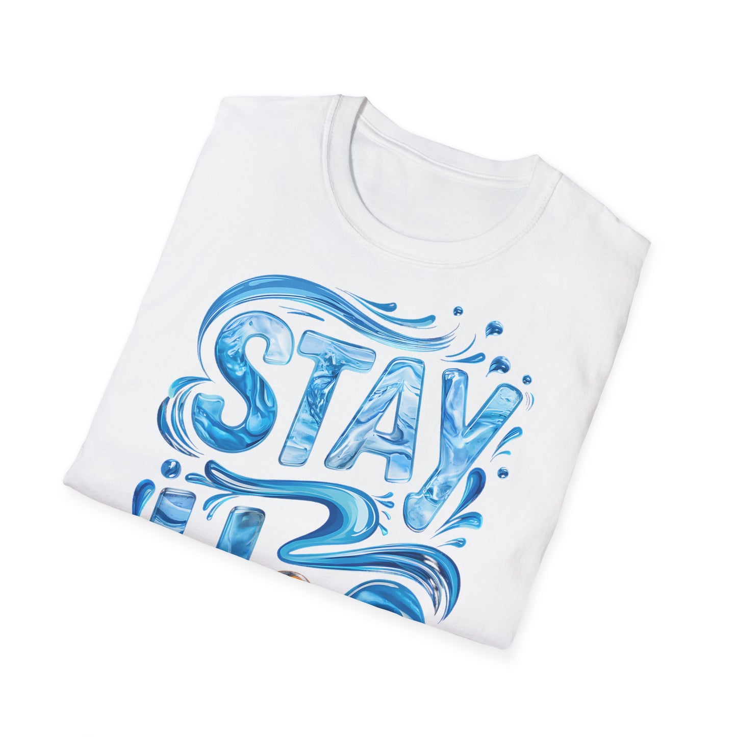 Stay H20  - One Sided Print - Softstyle T-Shirt