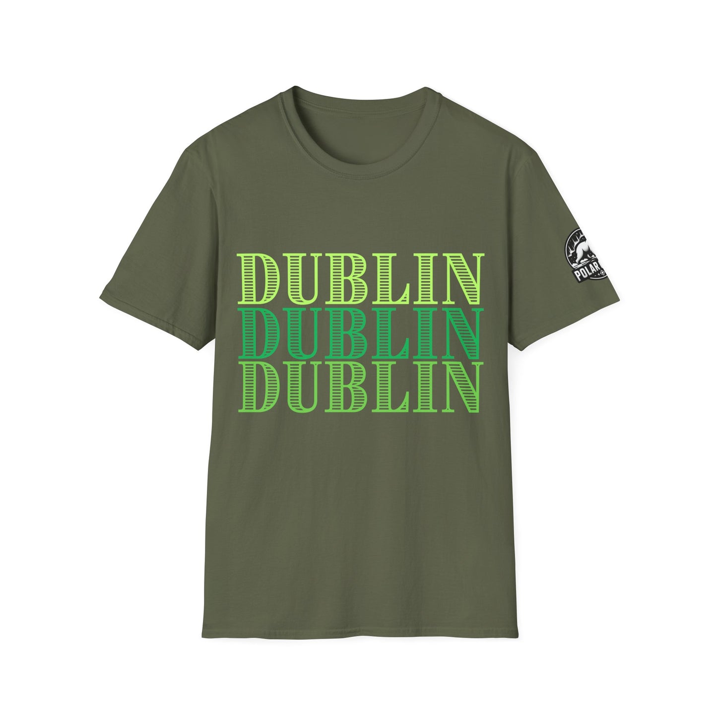 Dublin - Front & Side Prints - Softstyle T-Shirt