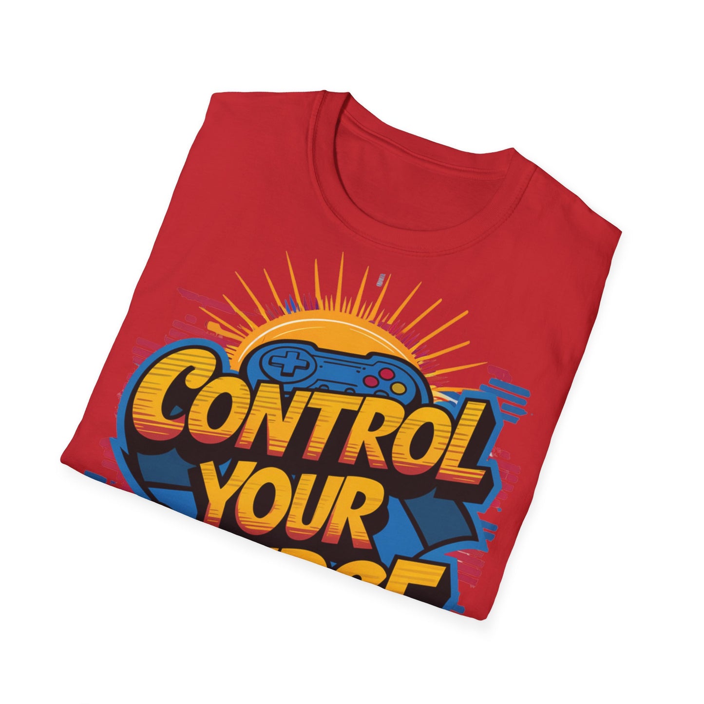 Control Your Course  - One Sided Print - Softstyle T-Shirt