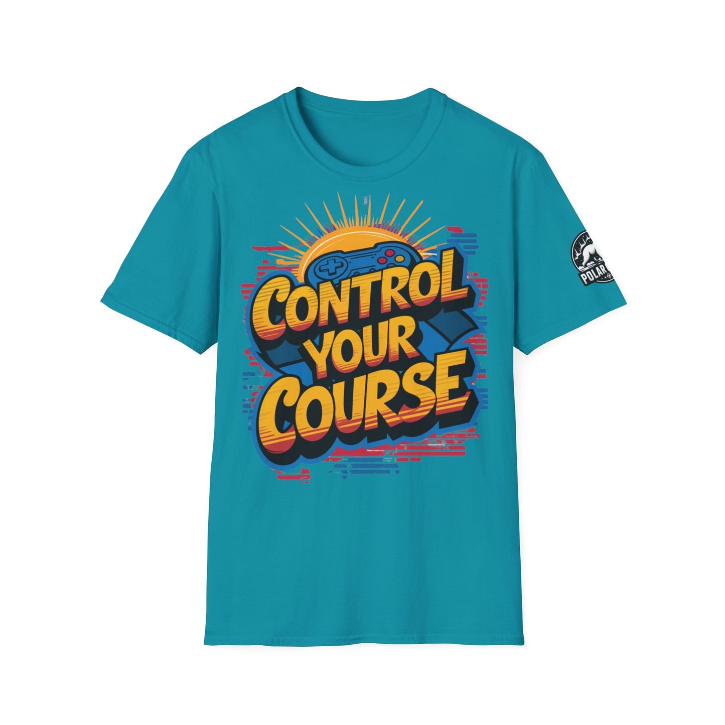 Control Your Cours - Front & Side Prints - Softstyle T-Shirt