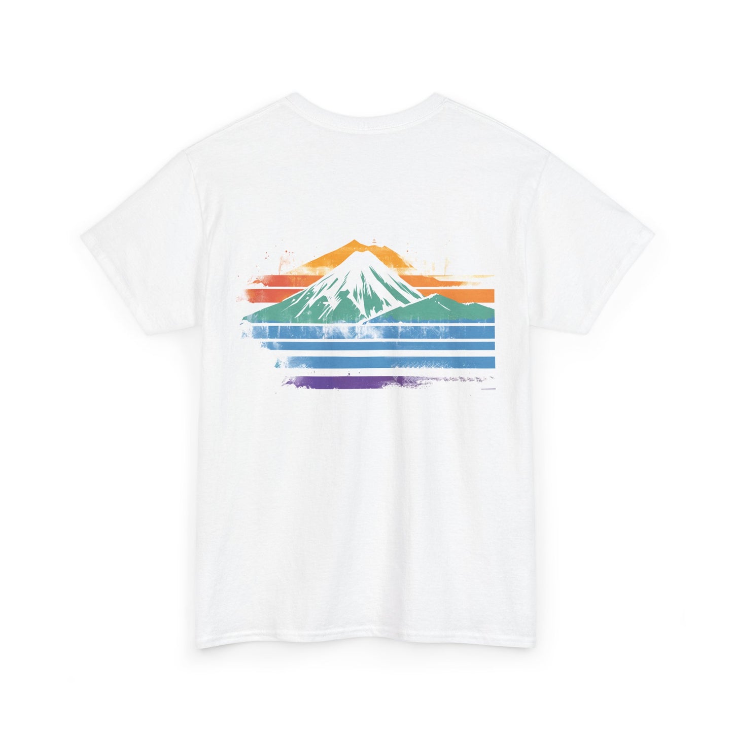 Mount Fuji White - Double Sided - White