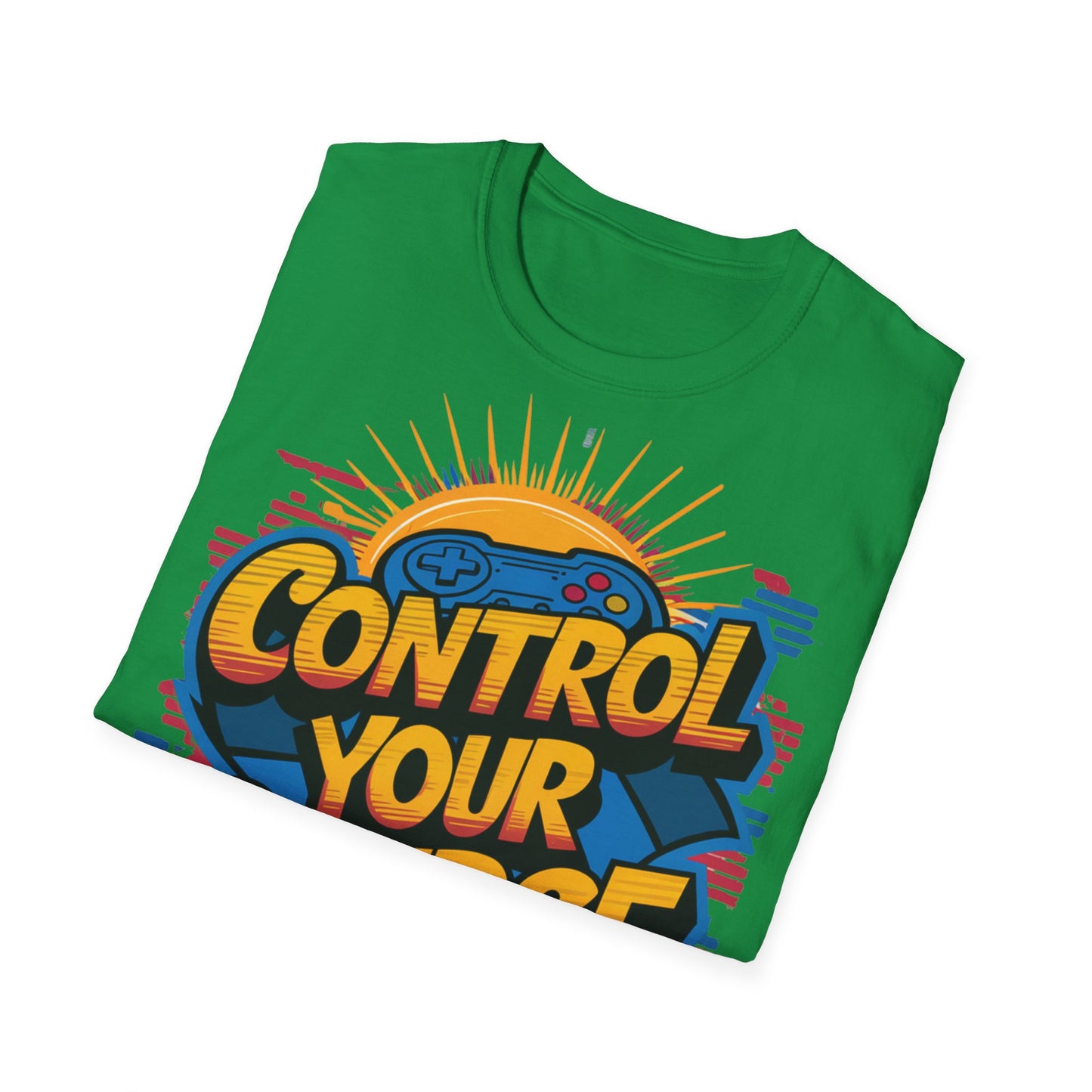 Control Your Cours - Front & Side Prints - Softstyle T-Shirt