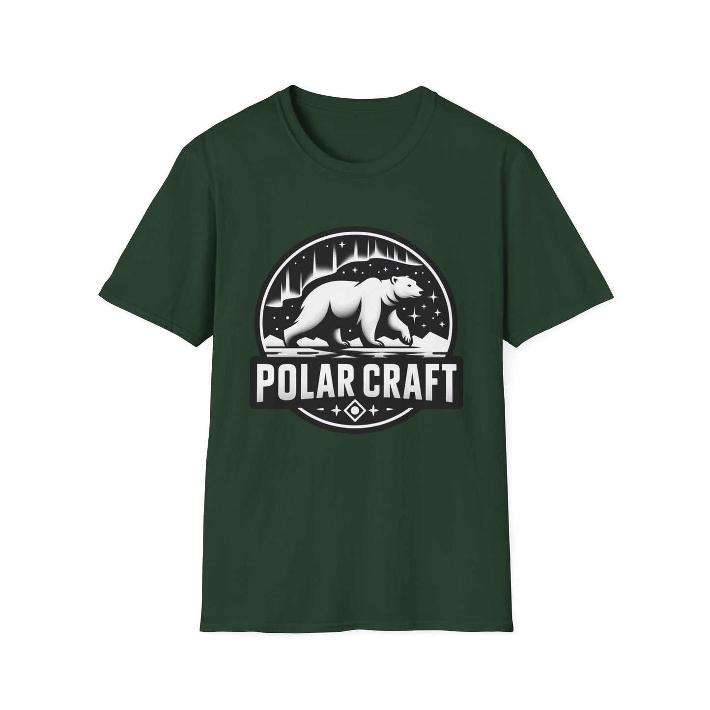 Polar Craft Logo Design - One Sided Print - Softstyle T-Shirt