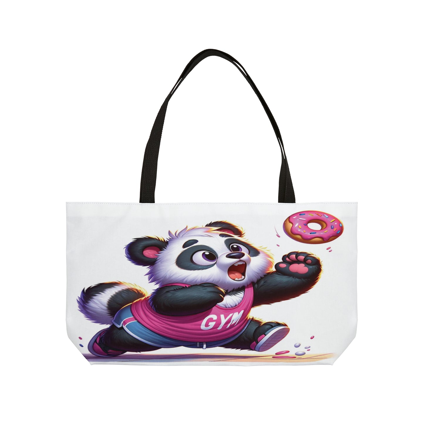 Donut let it get away! 🐼🍩 24" x 13"