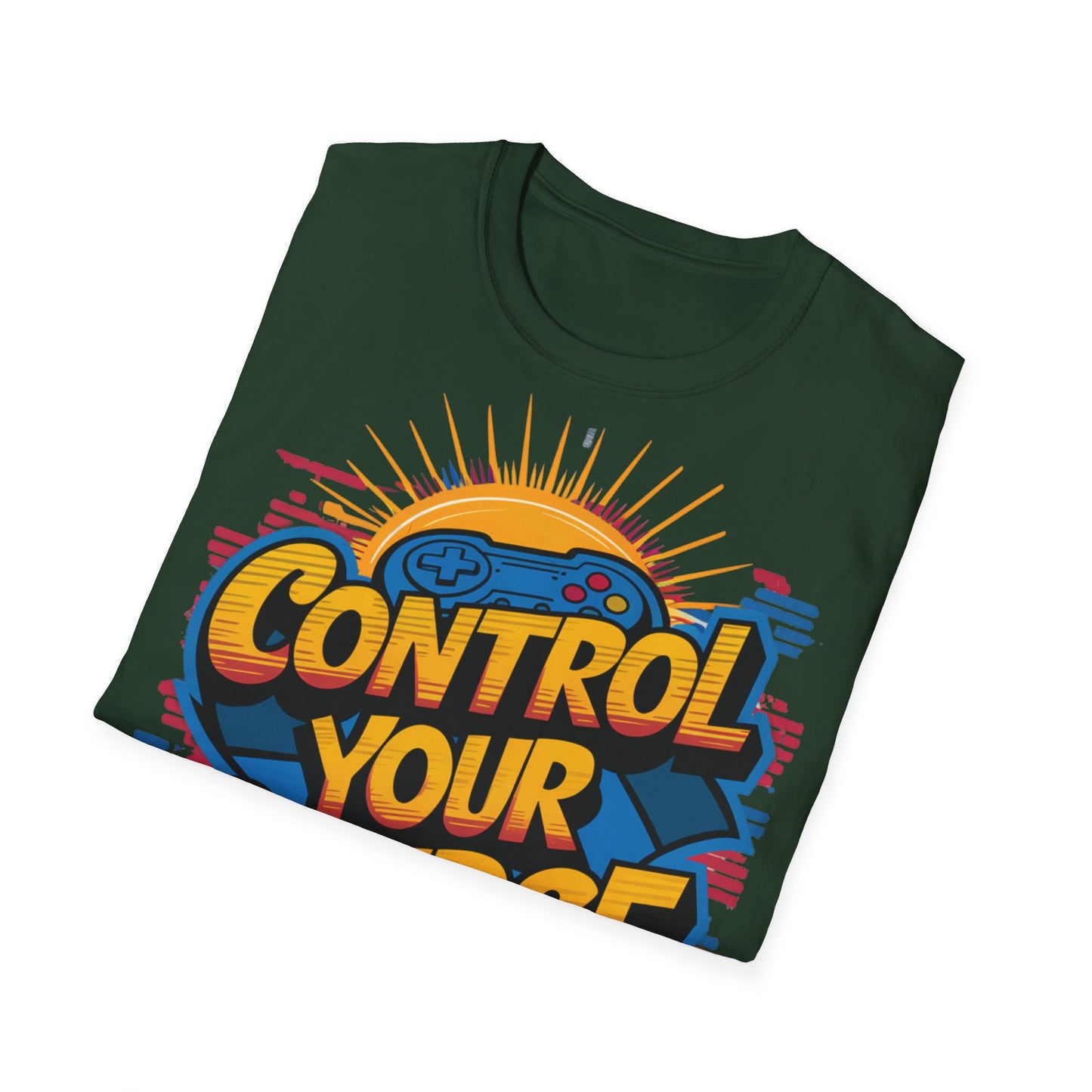 Control Your Cours - Front & Side Prints - Softstyle T-Shirt