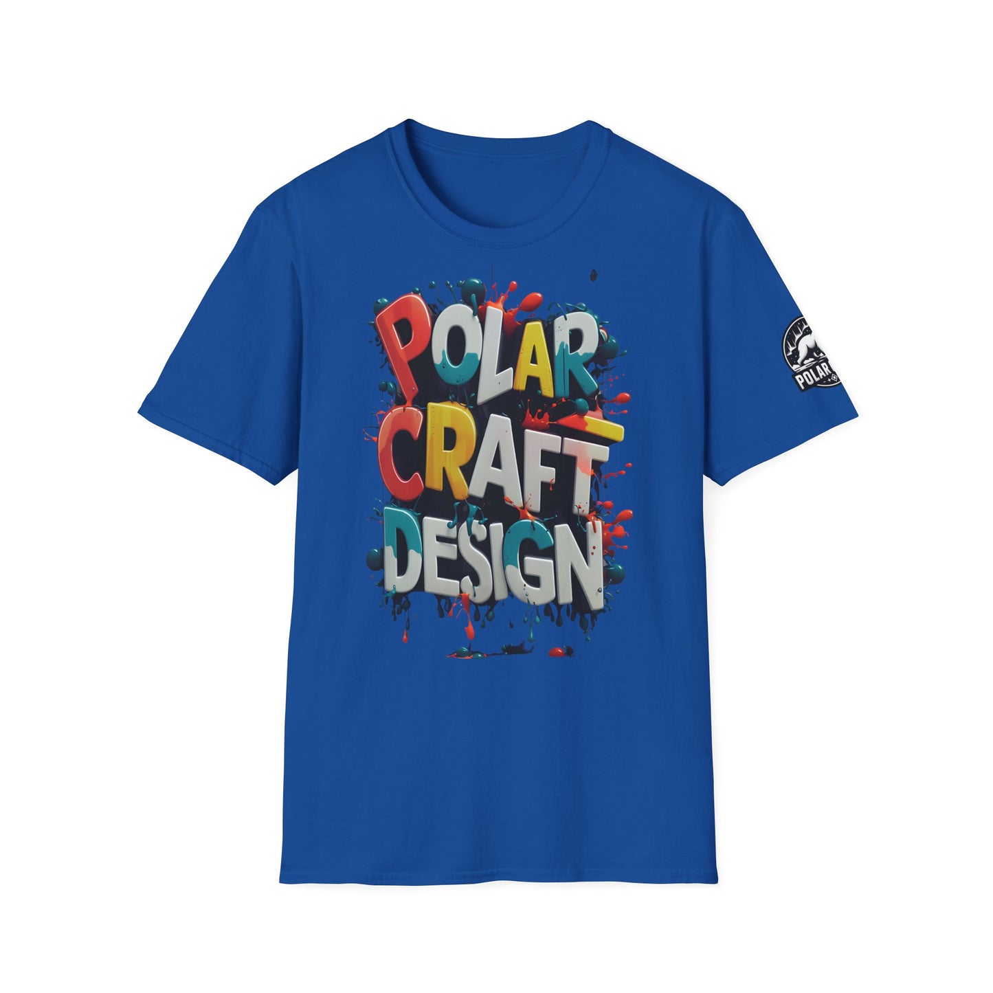 Polar Craft Design Paint - Front & Side Prints - Softstyle T-Shirt