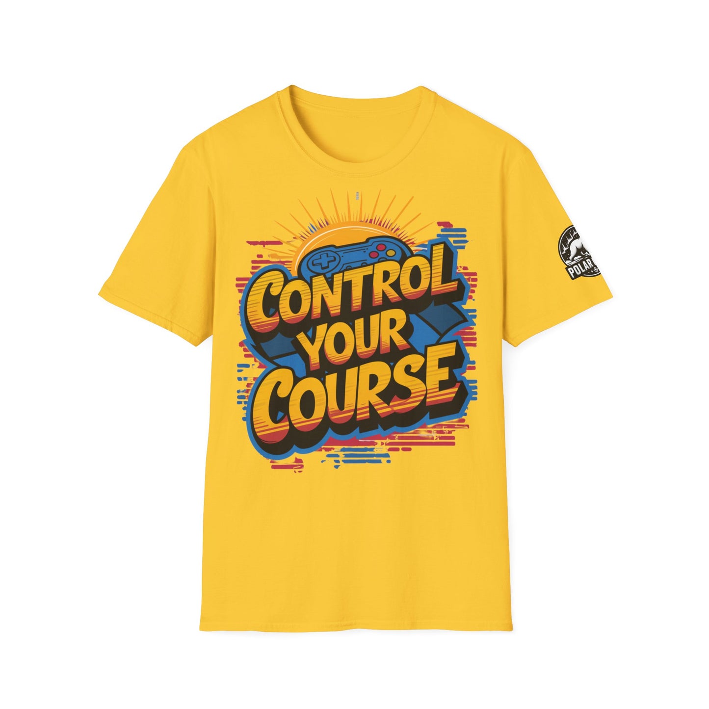 Control Your Cours - Front & Side Prints - Softstyle T-Shirt