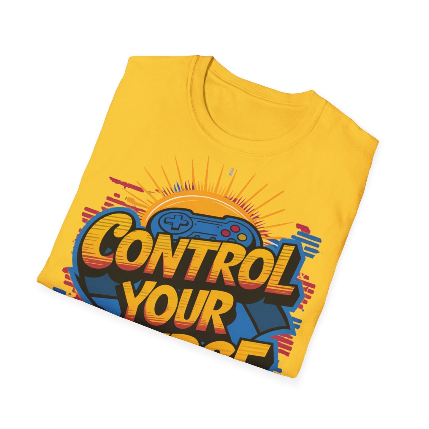 Control Your Cours - Front & Side Prints - Softstyle T-Shirt