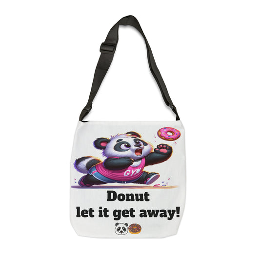 Donut let it get away! 🐼🍩 16x16 or 18x18