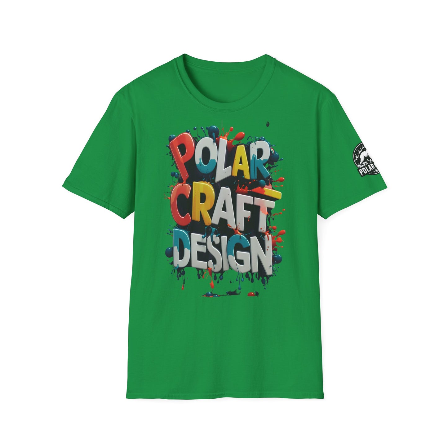 Polar Craft Design Paint - Front & Side Prints - Softstyle T-Shirt