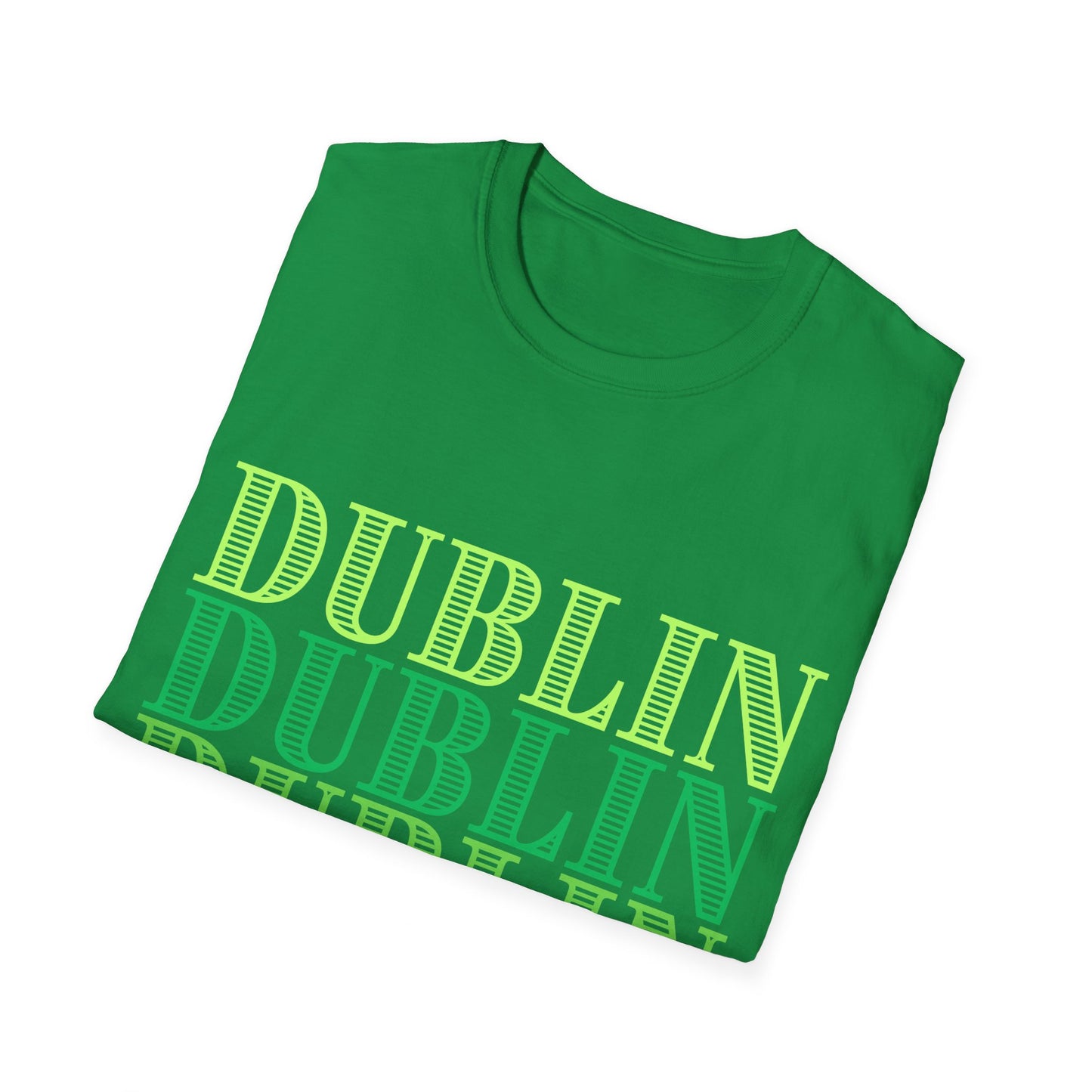 Dublin - Front & Side Prints - Softstyle T-Shirt