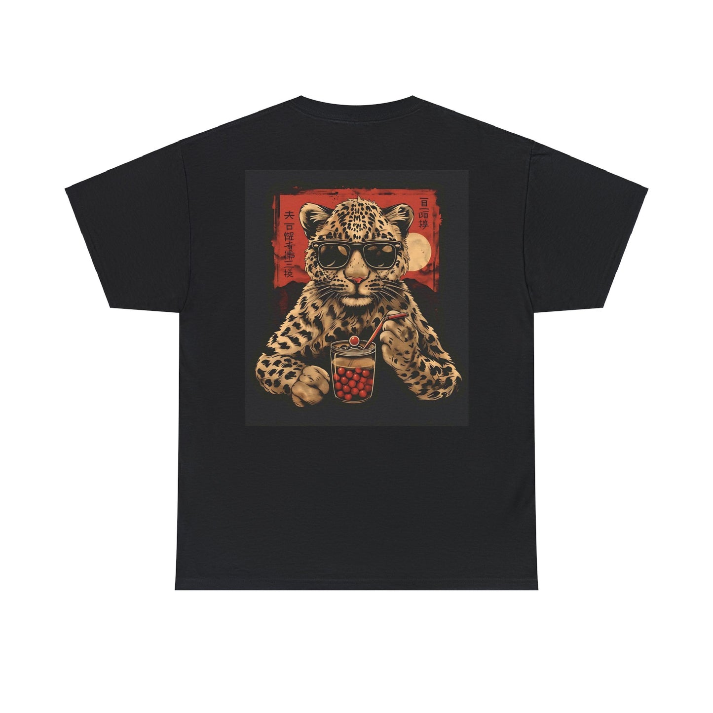 Leopard - Double Sided - Black