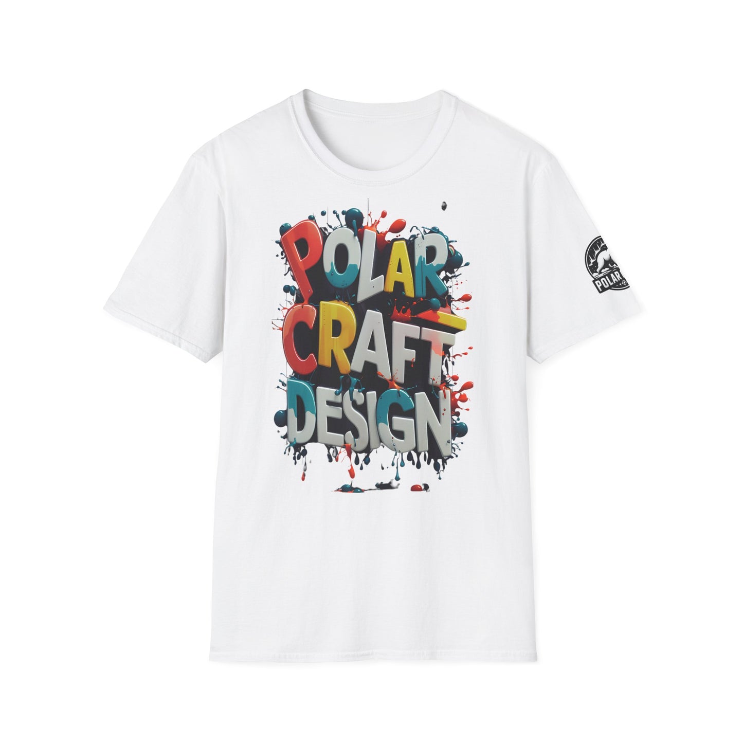 Polar Craft Design Paint - Front & Side Prints - Softstyle T-Shirt