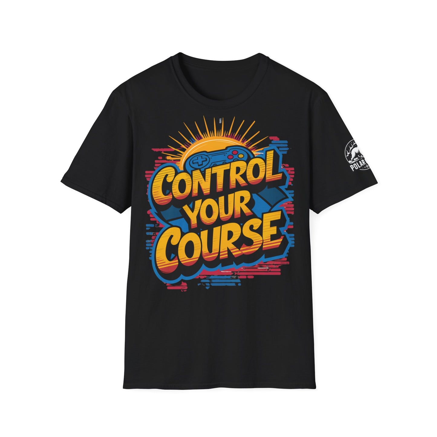 Control Your Cours - Front & Side Prints - Softstyle T-Shirt