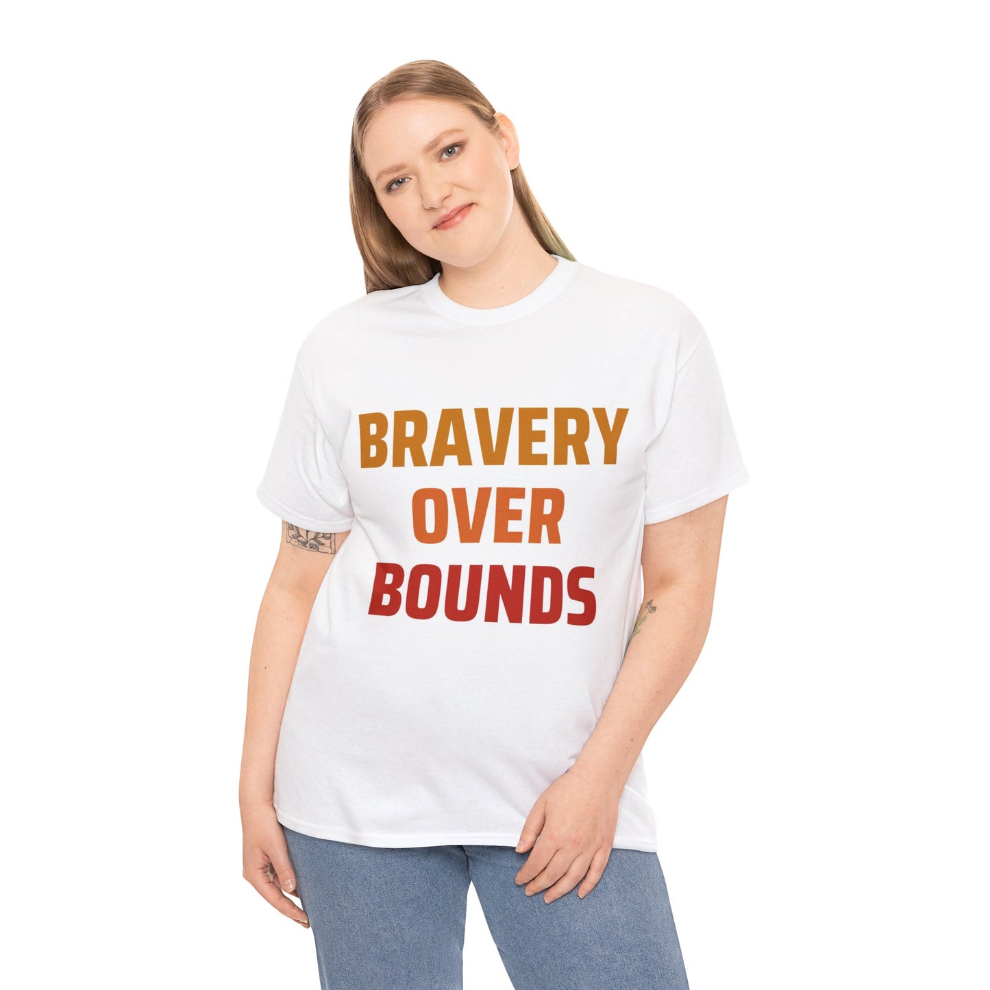 Bravery Over Bounds - White