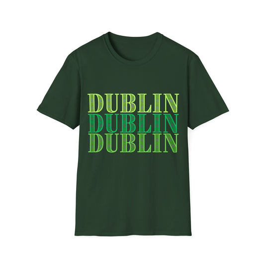 Dublin - One Sided Print - Softstyle T-Shirt