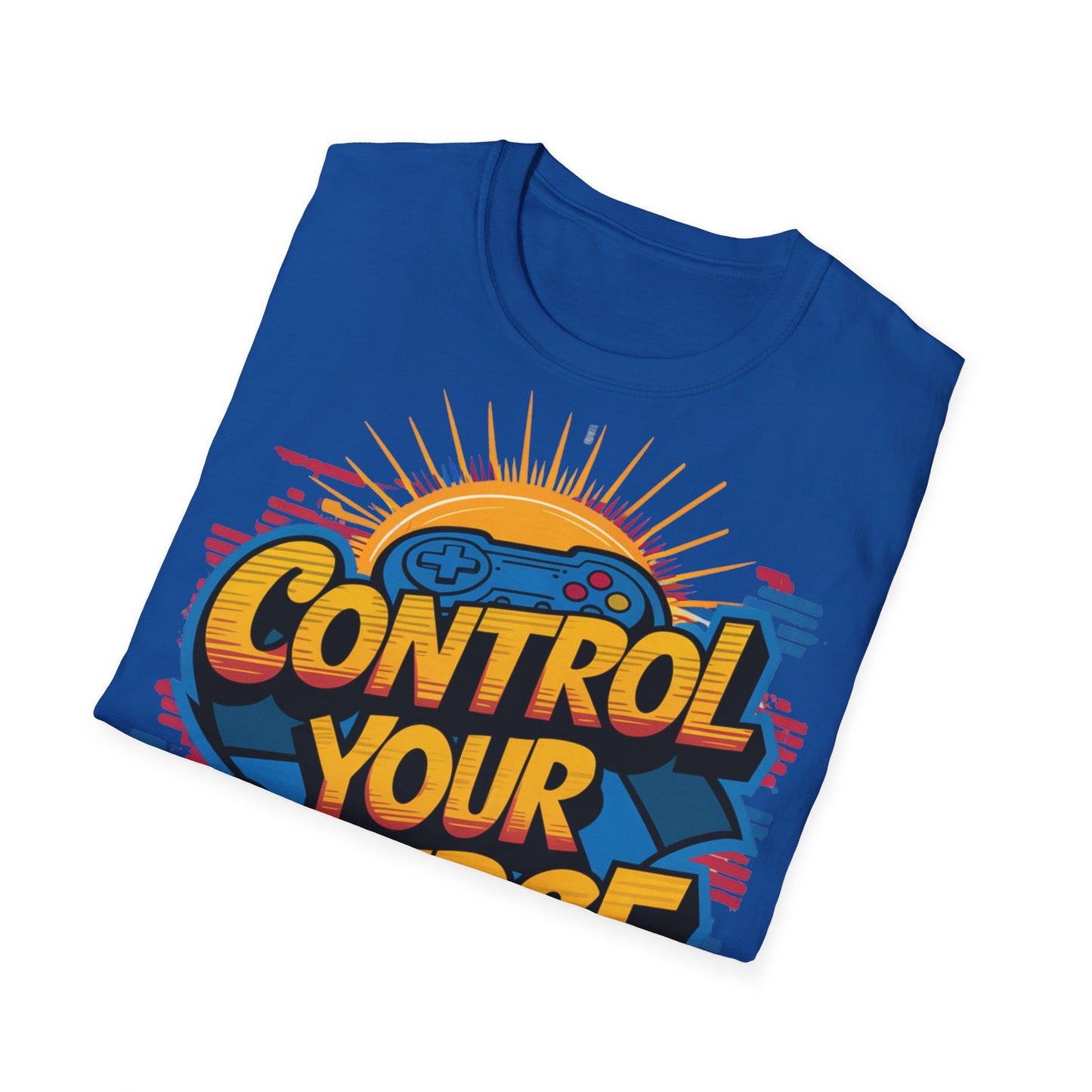 Control Your Course  - One Sided Print - Softstyle T-Shirt