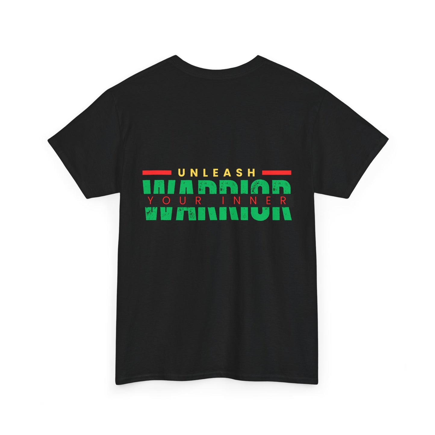 Unleash Your Inner Warrior - Double Sided - Black