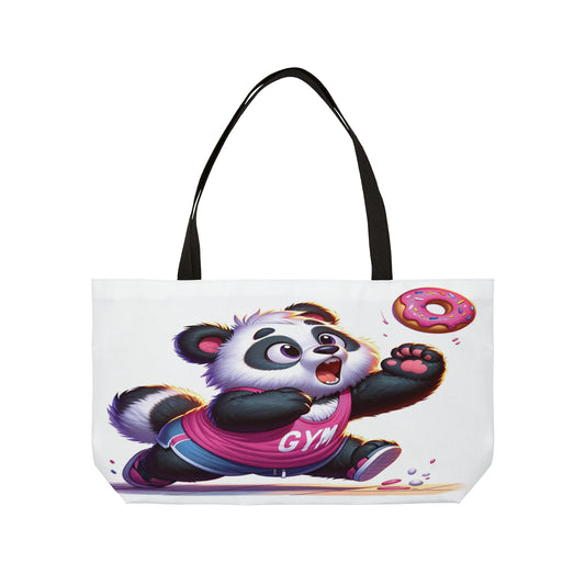 Donut let it get away! 🐼🍩 24" x 13"