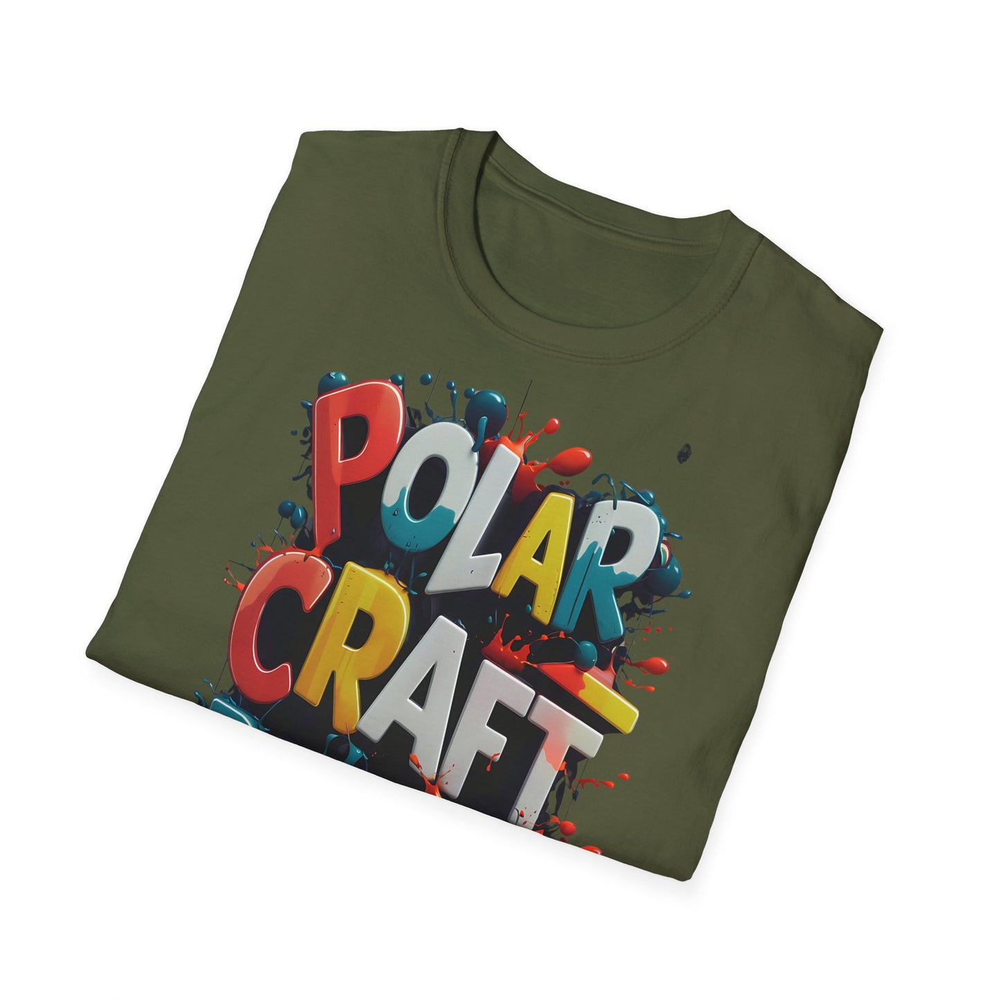 Polar Craft Design Paint - Front & Side Prints - Softstyle T-Shirt