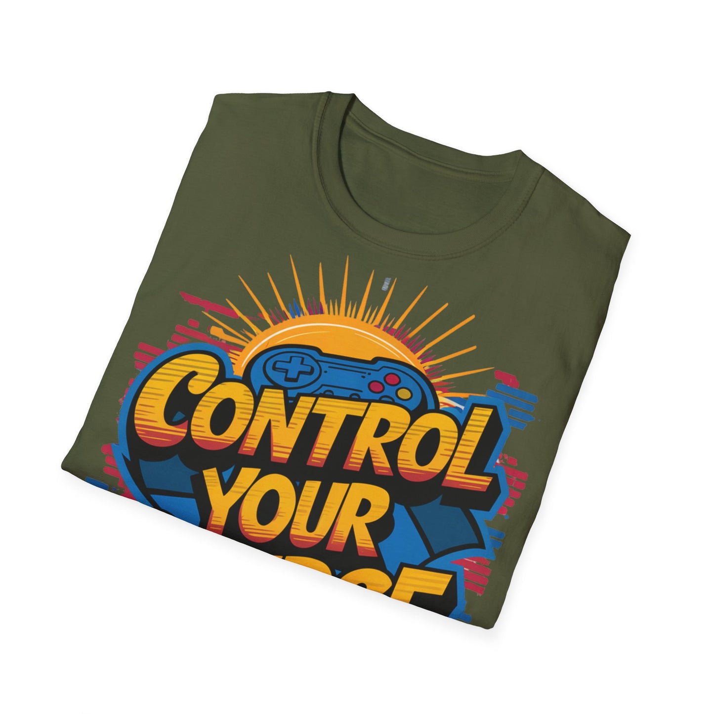 Control Your Course  - One Sided Print - Softstyle T-Shirt