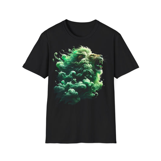 Mist Lion - One Sided Print - Softstyle T-Shirt