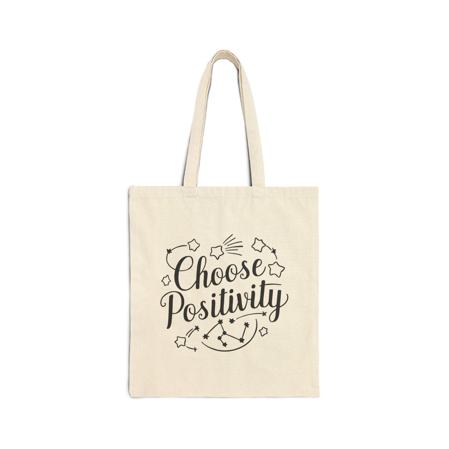 Choose Positivity Tote Bag 15x16