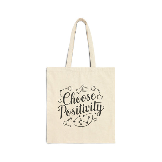 Choose Positivity Tote Bag 15x16