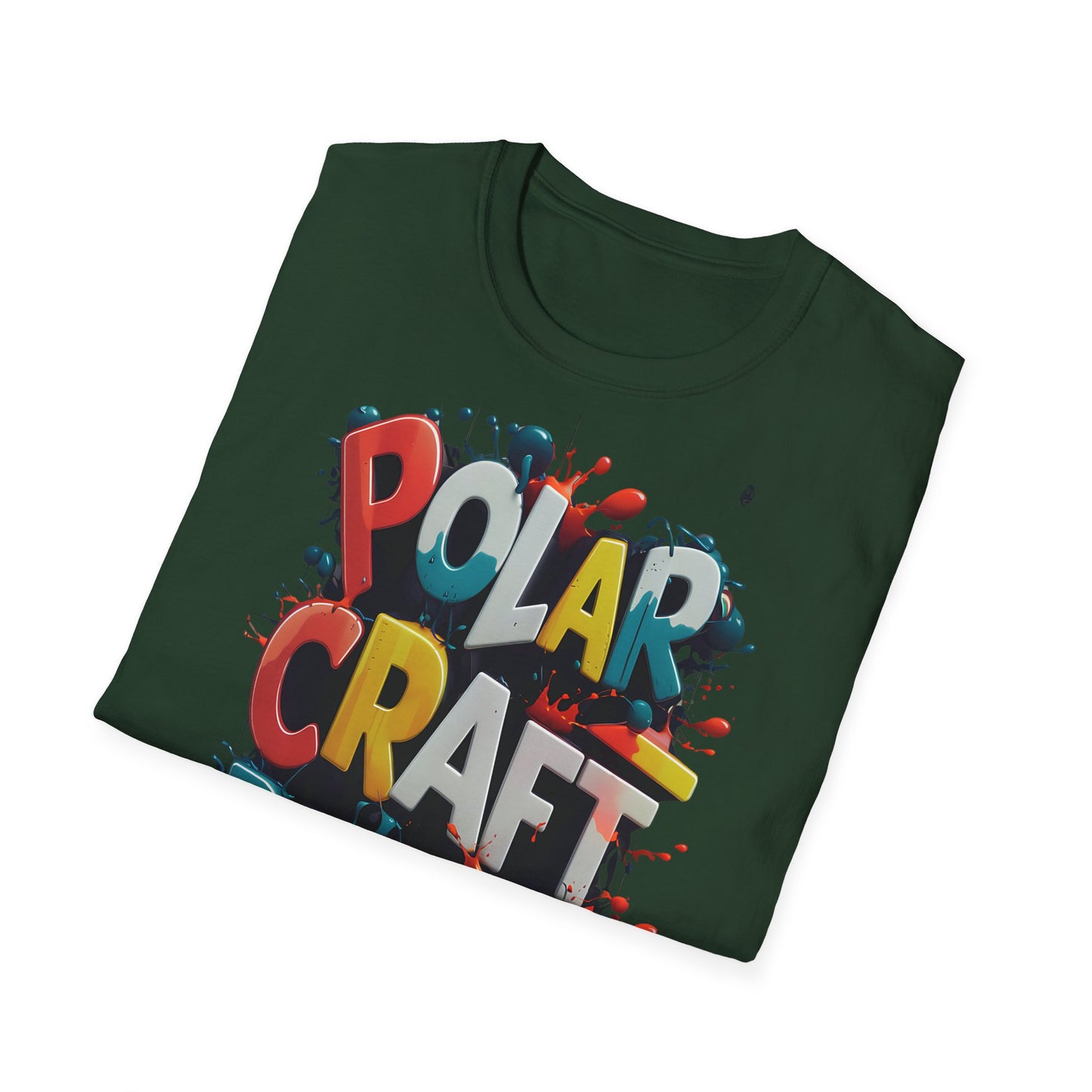 Polar Craft Design Paint - Front & Side Prints - Softstyle T-Shirt