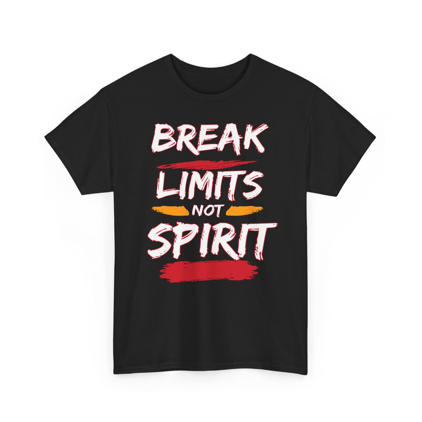 Break Limits Not Spirit - One Sided - Black