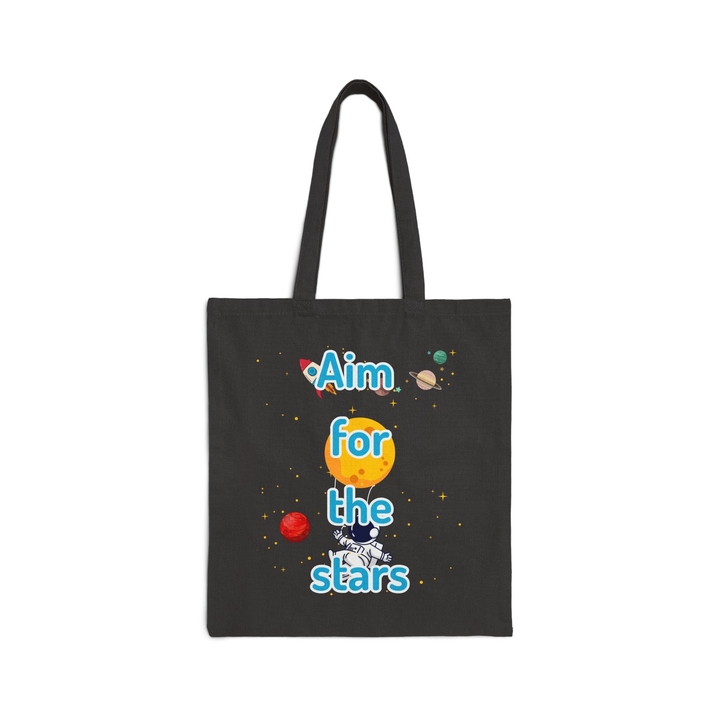 Aim for the stars Tote Bag 15x16