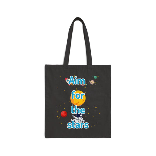 Aim for the stars Tote Bag 15x16