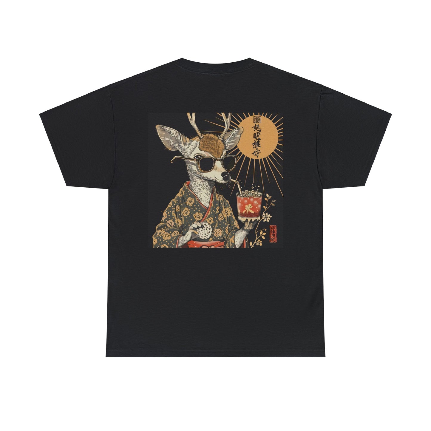 Deer - Double Sided - Black