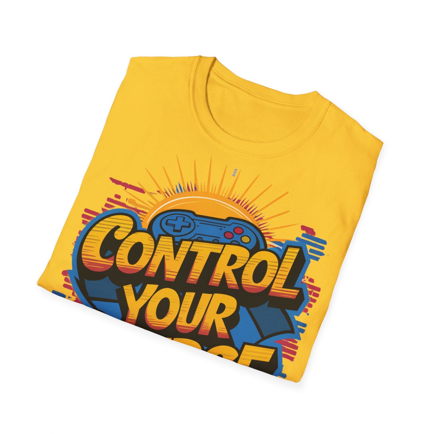 Control Your Course  - One Sided Print - Softstyle T-Shirt